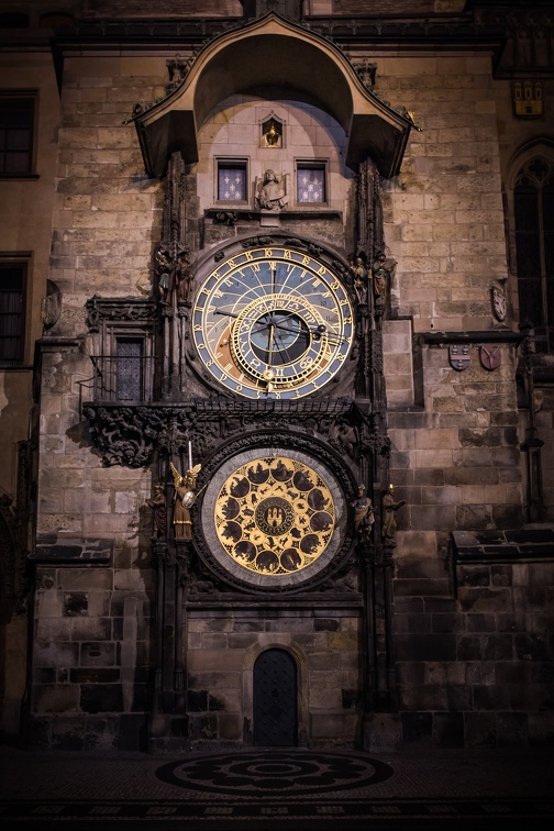 The Astronomical Clock (2621 visits) Prague By Night