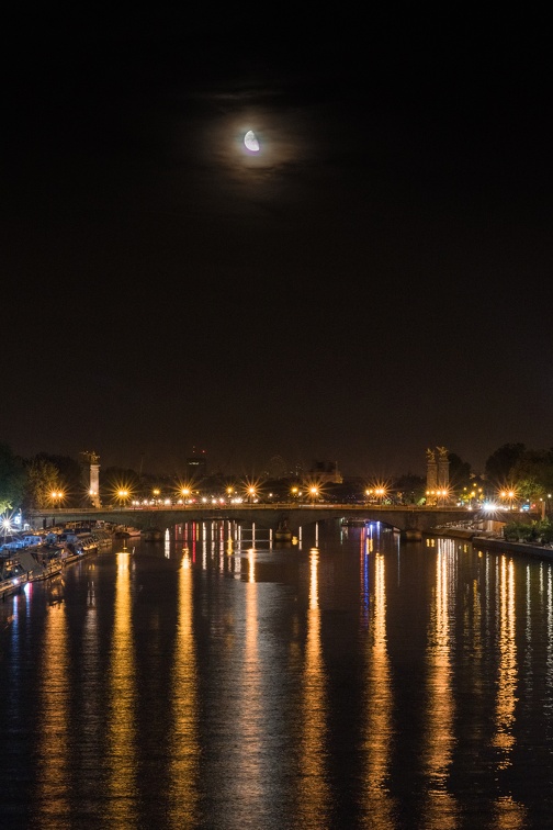Alexandre III bridge (2739 visits) Paris by night