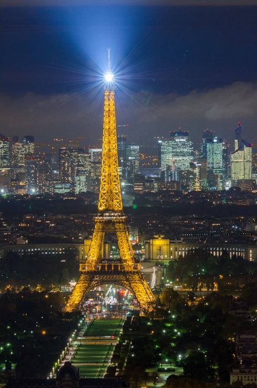 Tour Eiffel (3757 visits) Paris by night
